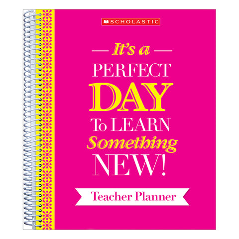 Scholastic Teacher Inspiration Planner Book