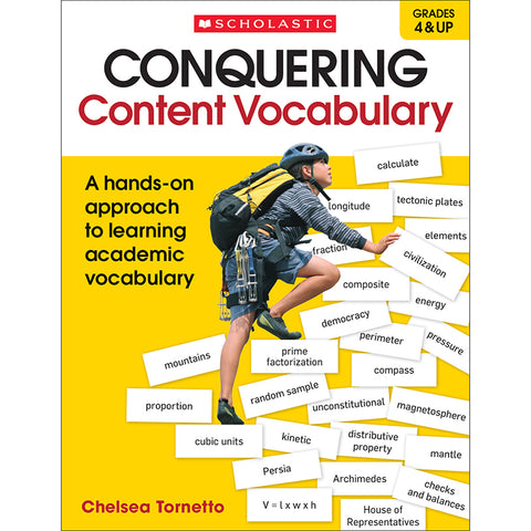 Conquering Content Vocabulary: A Hands-On Approach To Learning Academic Vocabulary