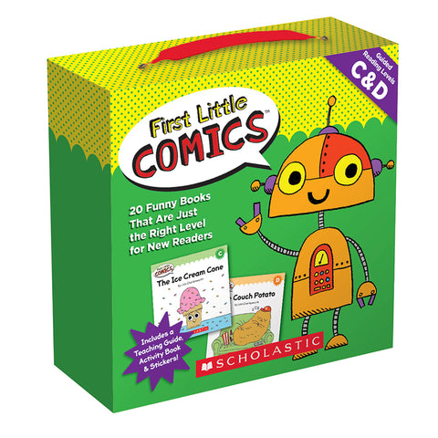 First Little Comics Parent Pack: Levels C & D