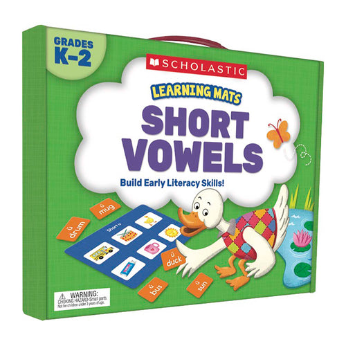 Learning Mats: Short Vowels, Grades K-2