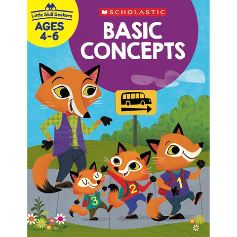 Little Skill Seekers: Basic Concepts Activity Book