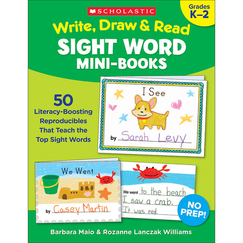 Write, Draw & Read Sight Word Mini-Books
