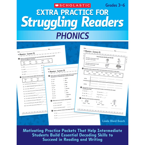 Extra Practice For Struggling Readers, Phonics