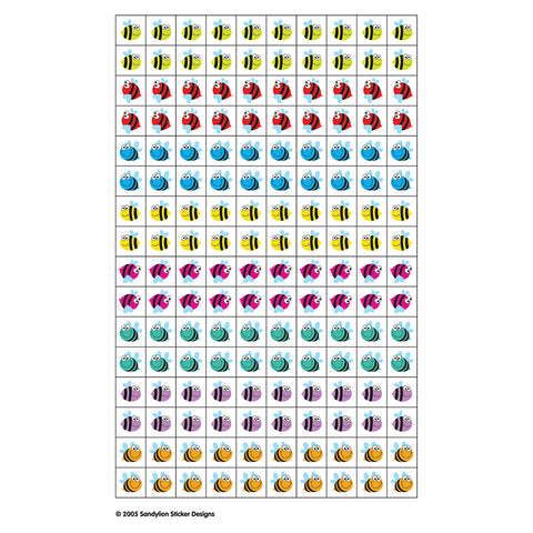 Chart Stickers, Multi-Color Bees