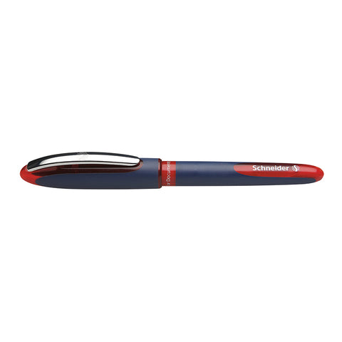 Schneider One Business Rollerball Pens, Red