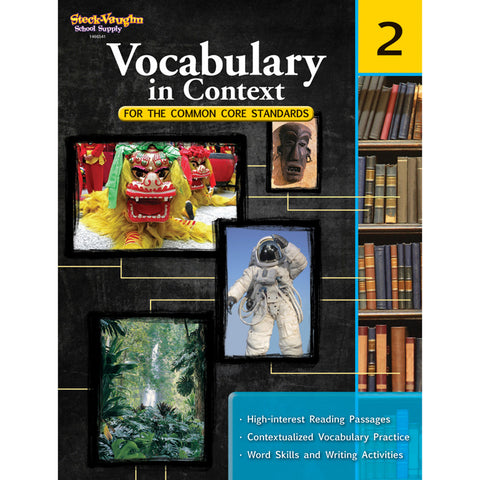 Vocabulary In Context For The Common Core Standards Reproducible, Grade 2
