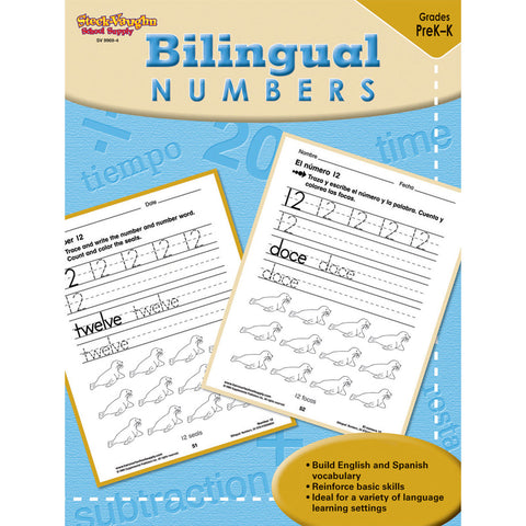 Bilingual Reading Comprehension Student Edition Numbers