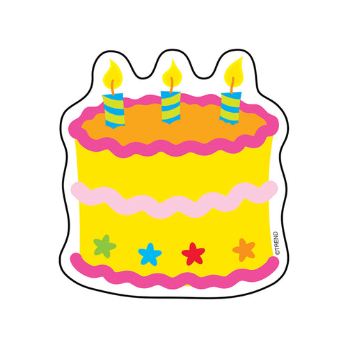 Birthday Cake Mini Accents, 36 Ct