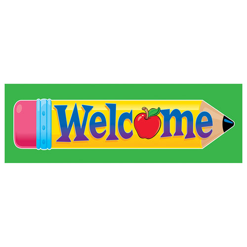 Welcome Pencil Bookmarks, 36 Ct