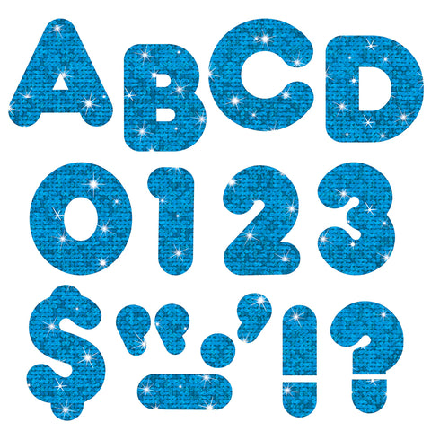 Blue Sparkle 4 Casual Uc Ready Letters