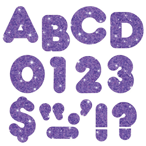 Purple Sparkle 4 Casual Uc Ready Letters