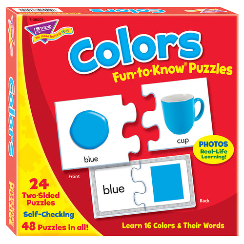 Colors Fun-To-Know Puzzles