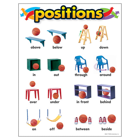 Positions Learning Chart, 17 X 22