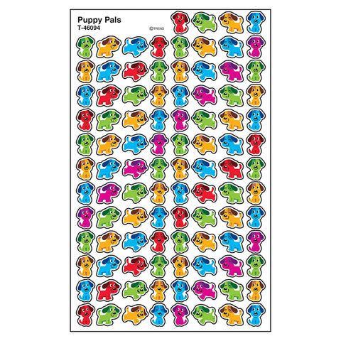 Puppy Pals Supershapes Stickers, 800 Ct