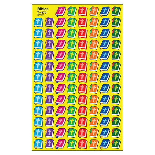 Bibles Supershapes Stickers, 800 Ct