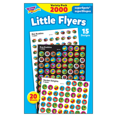 Little Flyers Superspots/Supershapes Varpk, 2000 Ct