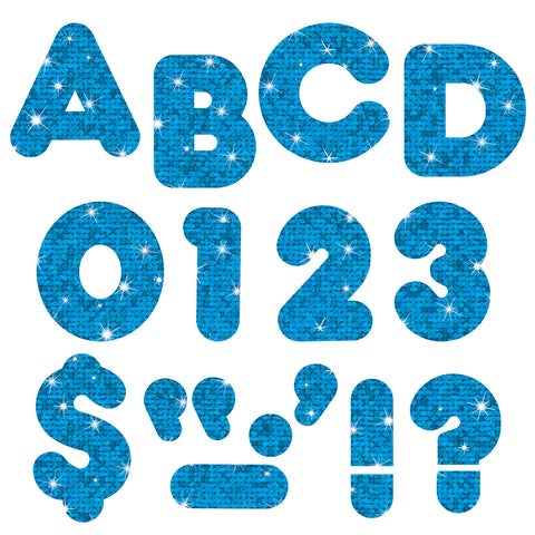 Blue Sparkle 2 Casual Uc Ready Letters