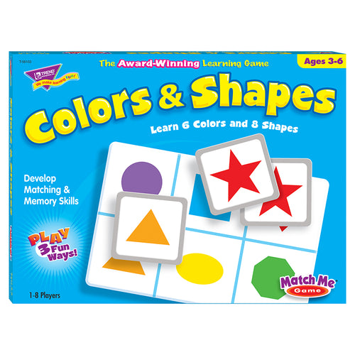 Colors &amp; Shapes Match Me Games