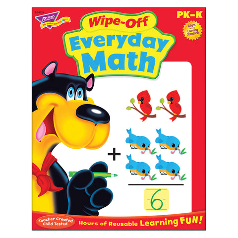 Everyday Math Wipe-Off Book, 28 Pgs