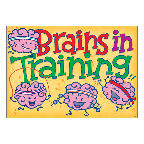 Brains In Training Argus Poster, 13.375 X 19