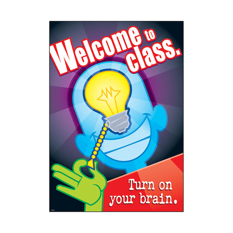 Welcome To Class... Argus Poster, 13.375" X 19"