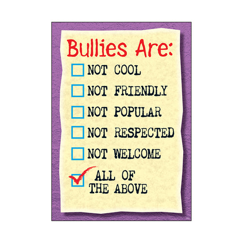 Bullies Are: Not Cool... Argus Poster, 13.375 X 19