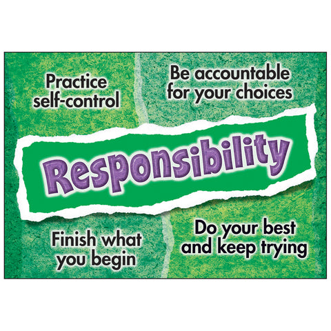 Responsibility Argus Poster, 13.375 X 19