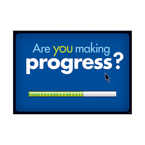 Are You Making Progress? Argus Poster, 13.375 X 19