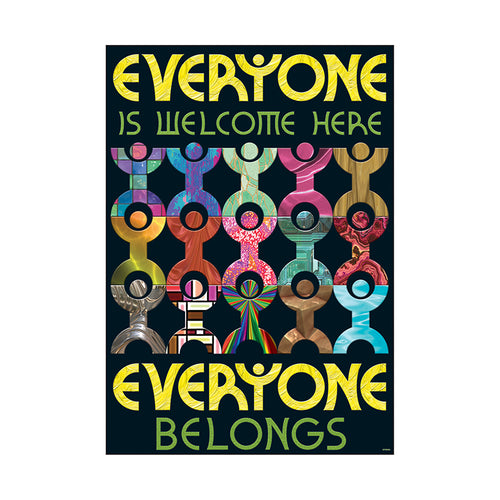 Everyone Is Welcome Here... Argus Poster, 13.375 X 19