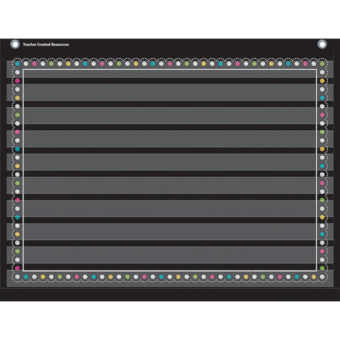 Chalkboard Brights Mini Pocket Chart (17 X 22)