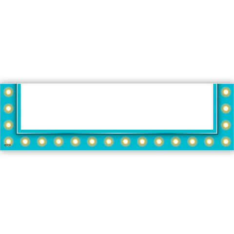 Light Blue Marquee Magnetic Pockets - Small