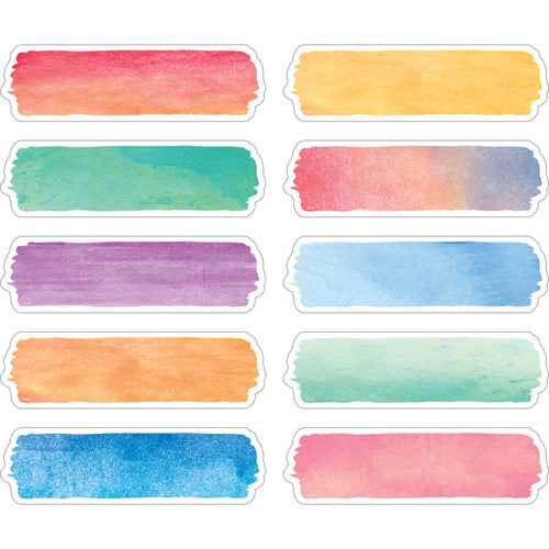 Watercolor Labels