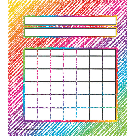 Colorful Scribble Incentive Charts