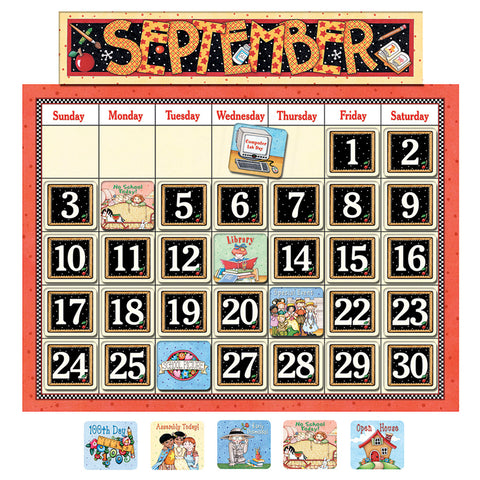 Classroom Calendar Bulletin Board From Mary Engelbreit