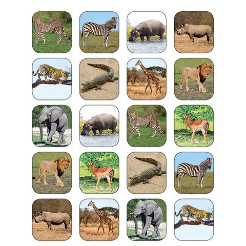 Safari Animals Stickers