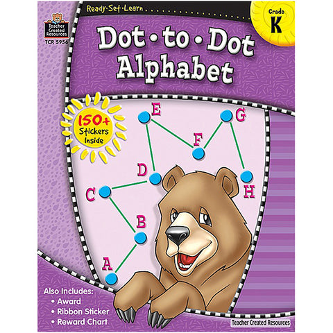 Ready¢Set¢Learn Dot-To-Dot Alphabet, Kindergarten