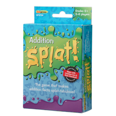 Addition Splat!&bdquo;&cent; Card Game