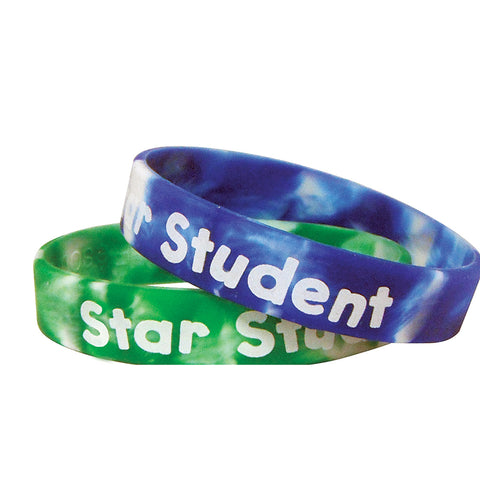 Fancy Star Student Wristband Pack, 10/Pkg