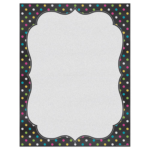 Chalkboard Brights Blank Chart