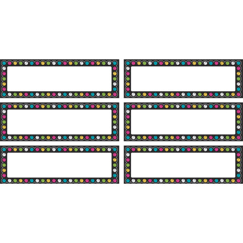Chalkboard Brights Labels Magnetic Accents