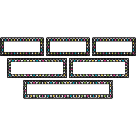 Clingy Thingies Chalkboard Brights Labels