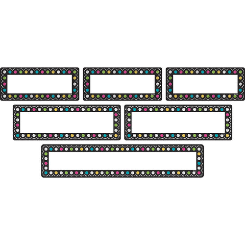 Clingy Thingies Chalkboard Brights Labels