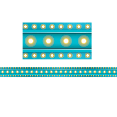 Clingy Thingies Border, Light Blue Marquee