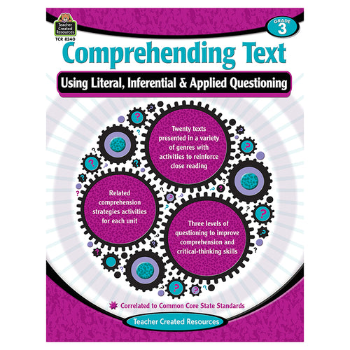 Comprehending Text Book, Grade 3