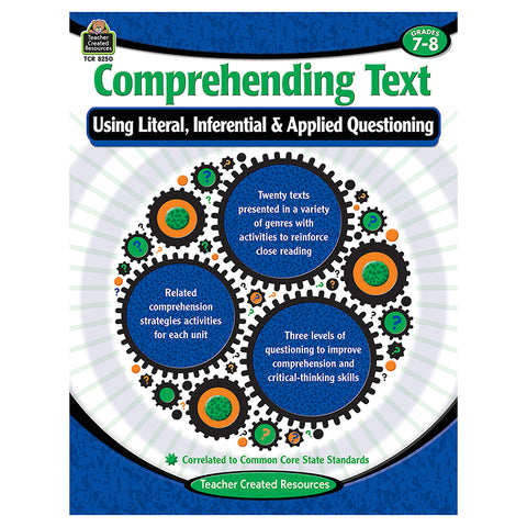 Comprehending Text Book, Grades 7-8