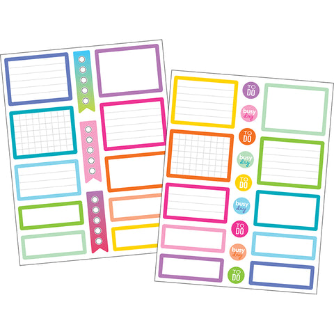 Colorful Labels Planner Stickers