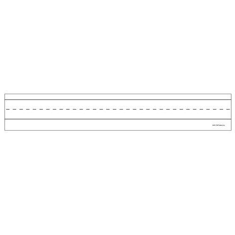 Magnetic Sentence Strips, White, Pack Of 4