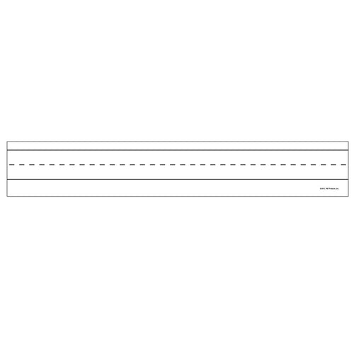 Magnetic Sentence Strips, White, Pack Of 4