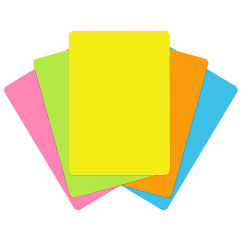 Pocket Chart Cards, Brite Colors, 100Ct