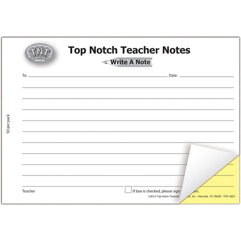 Write A Note, Carbonless Notes